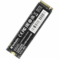 Verbatim Vi3000 512 GB Solid State Drive - M.2 2280 Internal - PCI Express NVMe (PCI Express NVMe 3.0 x4) - Motherboard, Notebook, Desktop PC Device Supported - 3100 MB/s Maximum Read Transfer Rate - 2 Year Warranty