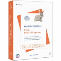 Papier à usages multiples Fore - Blanc Hammermill - 96 Luminosité - 90% Opacité - format 11 po (279,40 mm) x 17 po (431,80 mm) - 20 lb (9071,85 g) Poids de Base - 75 g/m² Grammage - Lisse - Sustainable Forestry Initiative (SFI) - Double face, Sans bourrage, Séchage rap