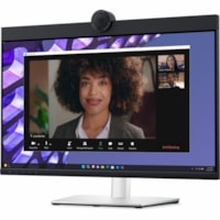 Dell - Moniteur LED P2424HEB 24 po Classe Webcam Full HD - 16:9 - Noir, Argenté - 23,8 po Visible - Technologie IPS - LED Rétroéclairage - 1920 x 1080 - 16,7 Millions de Couleurs - 250 cd/m² - 5 ms - 75 Hz Fréquence de rafraîchissement - Hauts-Parleurs - HDMI - Displ