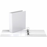 Davis Easyview Ring Binder - 2" Binder Capacity - 400 Sheet Capacity - 2" (50.80 mm) Ring - Fastener(s): Round Ring - Pocket(s): Inside Front & Back - Polypropylene - White - Recycled - PVC-free - 6 Pack