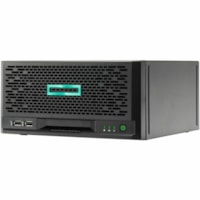 HPE ProLiant MicroServer Gen10 Plus v2 Ultra Micro Tower Server - 1 Xeon E-2314 2.80 GHz - 16 GB RAM - 1 TB HDD - (1 x 1TB) HDD Configuration - Serial ATA/600 Controller - Intel C252 Chip - 1 Processor Support - 64 GB RAM Support - DDR4 SDRAM - Gigabit Ethernet - 4 x LFF Bay(s) - 1 x 180 W