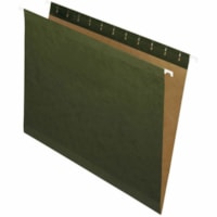 Grand & Toy Letter Recycled Hanging Folder - 8 1/2" x 11" - Green - 100% Recycled - 25 / Unit