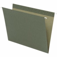 Grand & Toy Letter Hanging Folder - 8 1/2" (215.90 mm) x 11" (279.40 mm) - Green - 25.0 / Unit