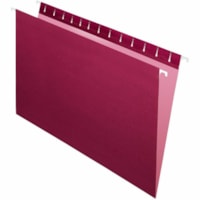 Grand & Toy Legal Recycled Hanging Folder - 8 1/2" x 14" - Burgundy - 10% Recycled - 25 / Unit