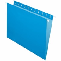 Grand & Toy Letter Recycled Hanging Folder - 8 1/2" x 11" - Blue - 10% Recycled - 25 / Unit