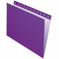 Grand & Toy Letter Recycled Hanging Folder - 8 1/2" x 11" - Violet - 10% Recycled - 25 / Unit