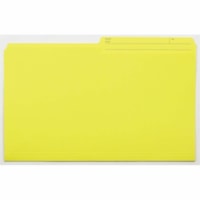 Grand & Toy Legal Recycled Storage Folder - 8 1/2" (215.90 mm) x 14" (355.60 mm) - Yellow - 10% Recycled - 25.0 / Unit