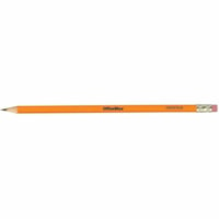 Crayon en bois Grand & Toy - Lead Noir - HB - Barrel Orange - 12 / boîte