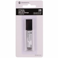 Recharge de crayon Grand & Toy - 0,5 mm - HB - Lead Graphite - Rigide, Souple, Résistant à l'usure - 30 / emballage