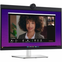 Dell - Moniteur LED P2724DEB 27 po Classe Webcam WQHD - 16:9 - Noir, Argenté - 27 po Visible - Technologie IPS - LED Rétroéclairage - 2560 x 1440 - 16,7 Millions de Couleurs - 350 cd/m² - 5 ms - 120 Hz Fréquence de rafraîchissement - Hauts-Parleurs - HDMI - DisplayPo