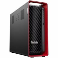 Lenovo ThinkStation P8 30HH004BUS Workstation - 1 Ryzen Threadripper PRO 7975WX - 128 GB - 4 TB SSD - AMD WRX90 Chip - Windows 11 Pro - 1 RTX 5000 Ada 32 GB Graphics - NVMe, Serial ATA Controller - 0, 1, 5, 10 RAID Levels - English Keyboard - Gigabit Ethernet, 10 Gigabit Ethernet - Wireless LAN