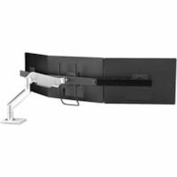 Humanscale M10 Mounting Arm for LCD Display, Monitor - Black - Height Adjustable - 3 Display(s) Supported - 48 lb (21772.43 g) Load Capacity - 100 x 100, 75 x 75 - VESA Mount Compatible