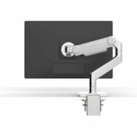 Humanscale Mounting Arm for Monitor, Docking Station, Charging Station - Silver, Gray - 2 Display(s) Supported - 12 lb (5443.11 g) Load Capacity