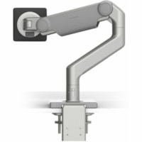 Humanscale M8.1 Mounting Arm for Monitor - Silver, Gray - 2 Display(s) Supported - 24 lb (10886.22 g) Load Capacity