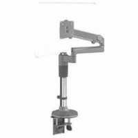 Humanscale M/Flex M8.1 Mounting Arm for Monitor - Gray, Silver - Recycled Aluminum