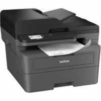 Brother MFC-L2820DW Wireless Laser Multifunction Printer - Monochrome - Gray - Copier/Fax/Printer/Scanner - 34 ppm Mono/7.9 ppm Color Print - 1200 x 1200 dpi Print - Automatic Duplex Print - Up to 35000 Pages Monthly - Monochrome Scanner - 1200 x 1200 dpi Optical Scan - Ethernet - Wireless LAN - App