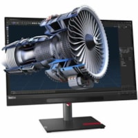 Lenovo ThinkVision 27 3D 27" Class 4K UHD LED Monitor - 16:9 - Raven Black - 27" Viewable - In-plane Switching (IPS) Technology - WLED Backlight - 3840 x 2160 - 16.7 Million Colors - 310 cd/m² - 4 ms - 60 Hz Refresh Rate - Speakers - HDMI - DisplayPort - USB Hub