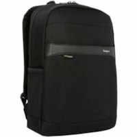 Targus GeoLite EcoSmart TSB961GL Carrying Case (Backpack) for 12" to 16" Notebook - Black - Water Resistant, Bump Resistant, Ding Resistant, Knock Resistant - Shoulder Strap, Handle - 17.52" (445 mm) Height x 12.01" (305 mm) Width x 4.72" (120 mm) Depth
