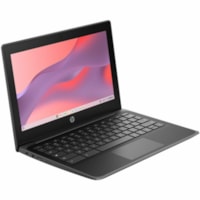 HP Fortis G10 11.6" Touchscreen Chromebook - HD - Intel N-Series N100 - 4 GB - 32 GB Flash Memory - English Keyboard - Jack Black - Intel Chip - 1366 x 768 - ChromeOS - Intel UHD Graphics - In-plane Switching (IPS) Technology - IEEE 802.11ax Wireless LAN Standard