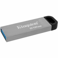 Kingston DataTraveler Kyson 512GB USB 3.2 (Gen 1) Type A Flash Drive - 512 GB - USB 3.2 (Gen 1) Type A - 200 MB/s Read Speed - 60 MB/s Write Speed