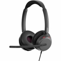 Casque IMPACT IMPACT 860 ANC Filaire Supra-auriculaire, Sur tête Stéréo EPOS - Certification Microsoft Teams - Stéréo - USB Type C - Filaire - Supra-auriculaire, Sur tête - Binaural - Supra-aural - Antibruit