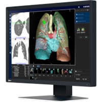 EIZO RadiForce MX243W 24" Class WUXGA LCD Monitor - 16:10 - Black - 24.1" Viewable - In-plane Switching (IPS) Technology - LED Backlight - 1920 x 1200 - 1.07 Billion Colors - 410 cd/m² - 22 ms - DVI - DisplayPort - USB Hub