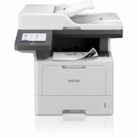 Brother MFCL5915DW Laser Multifunction Printer - Monochrome - 50 ppm Mono Print - 1200 x 1200 dpi Print - Automatic Duplex Print - Up to 125000 Pages Monthly - Color Flatbed/ADF Scanner - 1200 dpi Optical Scan - Monochrome Fax - Gigabit Ethernet - Wireless LAN - USB - For Plain Paper Print - 1 Each