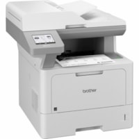 Brother MFC-L5715DW Wired & Wireless Laser Multifunction Printer - Monochrome - Copier/Fax/Printer/Scanner - 48 ppm Mono Print - 1200 x 1200 dpi Print - Automatic Duplex Print - Up to 90000 Pages Monthly - Color Flatbed Scanner - 1200 dpi Optical Scan - Monochrome Fax - Gigabit Ethernet - Wireless L