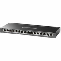 TP-Link Omada 16-Port Gigabit Easy Smart Switch - 16 Ports - Gigabit Ethernet - 10/100/1000Base-T - 2 Layer Supported - 9.19 W Power Consumption - Twisted Pair