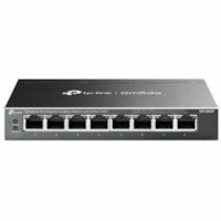 Commutateur Ethernet Omada 8 Ports - Gigabit Ethernet - 10/100/1000Base-T TP-Link - 8 Ports - Gigabit Ethernet - 10/100/1000Base-T - 74,39 W Consommation d'énergie - Paire torsadée - PoE Ports - Bureau