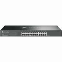 TP-Link Omada 24-Port Gigabit Easy Smart Switch - 24 Ports - Gigabit Ethernet - 10/100/1000Base-T - 2 Layer Supported - 13.66 W Power Consumption - Twisted Pair - Rack-mountable