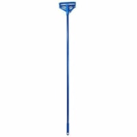 Globe Quick Release Fiberglass Mop Handle - 60" L Fiberglass Handle / Blue - 60" (1524 mm) Length x 0.93" (23.62 mm) Diameter - Blue - Plastic, Fiberglass - 1 Case