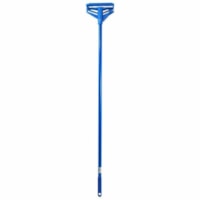 Globe Quick Release Metal Mop Handle - 60"L Metal Handle / Blue - 60" (1524 mm) Length - Blue - Metal - 1