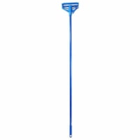 Globe Quick Release Fiberglass Mop Handle - 54"L Fiberglass Handle / Blue - 54" (1371.60 mm) Length - Blue - Fiberglass - 1