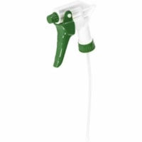 Globe Heavy-Duty Trigger Sprayer - 9.25"L Tube/ 32Oz Bottle / Green - 9.25" (234.95 mm) - 1 - Green