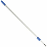 Globe 60 Inch - 72 Inch Telescopic Microfiber Handle - 72" (1828.80 mm) Length - Silver - MicroFiber - 1