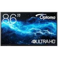 Optoma Creative Touch 3 Series 86" Interactive Flat Panel Display - 86" Cortex A55 - 4 GB - Infrared (IrDA) - Touchscreen - 3840 x 2160 - Direct LED - 400 cd/m² - 1,200:1, 5,000:1 Contrast Ratio - 2160p - USB - HDMI - VGA - Android 11