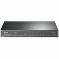 Commutateur Ethernet JetStream TL-SG2008P 8 Ports Gérable - Gigabit Ethernet - 10/100/1000Base-T TP-Link - 8 Ports - Gérable - Gigabit Ethernet - 10/100/1000Base-T - 2 Couche supportée - Modulaire - 7,90 W Consommation d'énergie - 62 W Budget PoE - Paire torsadée -