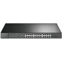 Commutateur Ethernet Omada SG3428XMP 24 Ports Gérable - Gigabit Ethernet, 10 Gigabit Ethernet - 10/100/1000Base-T, 10GBase-X TP-Link - 24 Ports - Gérable - Gigabit Ethernet, 10 Gigabit Ethernet - 10/100/1000Base-T, 10GBase-X - 2 Couche supportée - Modulaire - 486,20 W Consommati