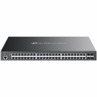 Commutateur Ethernet Omada SG3452P 48 Ports Gérable - Gigabit Ethernet - 10/100/1000Base-T, 1000Base-X TP-Link - 48 Ports - Gérable - Gigabit Ethernet - 10/100/1000Base-T, 1000Base-X - 2 Couche supportée - Modulaire - 4 Emplacements SFP - 464,20 W Consommation d'énergie -