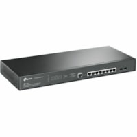 TP-Link JetStream 8-Ports TL-SG3210XHP-M2 Managed Ethernet Switch - 8 Ports - Manageable - Fast Ethernet, Gigabit Ethernet, 2.5 Gigabit Ethernet, 10 Gigabit Ethernet - 10/100/1000Base-T, 2.5GBase-T, 10GBase-X - 2 Layer Supported - 291.50 W Power Consumption - 240 W PoE Budget - Twisted Pair, Optical