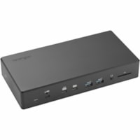 Kensington SD4880P USB-C 10Gbps Quad Video 17-in-1 Driverless Dock - for Notebook/Monitor/Smartphone/Keyboard/Mouse/Flash Drive/Webcam - Charging Capability - Memory Card Reader - SD - 180 W - USB 3.2 (Gen 2) Type C - 4 Displays Supported - 8K @ 30Hz, 4K, Full HD, 2K - 7680 x 4320, 3840 x 2160, 1920