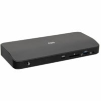 C2G Docking Station - for Notebook/Mouse/Keyboard/Microphone/Headphone/Speaker/Hard Drive - Charging Capability - Memory Card Reader - SD, SDHC, SDXC - 180 W - Thunderbolt 3 - 2 Displays Supported - 8K, 4K, Full HD - 7680 x 4320, 3840 x 2160, 1920 x 1080 - 6 x USB Ports - 4 x USB 3.0 - 4 x USB Type-