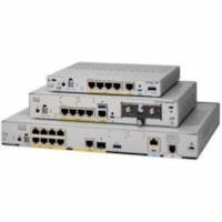 Routeur 1000 C1161-8P - Remis à Neuf Cisco - Remis à Neuf - 10 Ports - 8 Port(s) RJ-45 - PoE Ports - Port de gestion - 1 SFP Logements - Gigabit Ethernet - Montable en rack - 1 Année