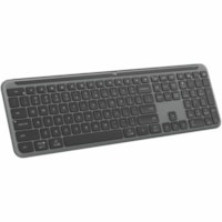 Logitech Signature Slim K950 Keyboard - Wireless Connectivity - Bluetooth - 5.1 - 32.81 ft (10000 mm) - USB Type A Interface - Home, Play, Mute, Snipping, Volume Control Hot Key(s) - ChromeOS, Linux, Windows 10, Windows 11, Mac OS X 11.0 Big Sur, iPadOS 14, iOS 14, Android 9.0 - Computer, Tablet, Sm