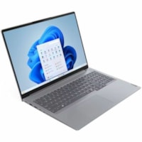 Lenovo - Ordinateur Portable ThinkBook 16 G7 IML 21MS0066CA 16 po Écran tactile - WUXGA - (Intel Core Ultra 7 155U) - 16 Go - 512 Go SSD - Anglais, Français Clavier - Gris - Intel Morceau - 1920 x 1200 - Windows 11 Pro - Intel - Technologie IPS - Appareil photo/Webcam - IEEE 802.11ax Norme du