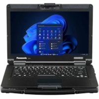 Panasonic TOUGHBOOK FZ-55 FZ55G2711BM 14" Semi-rugged Notebook - HD - Intel Core i5 13th Gen i5-1345U - vPro Technology - 16 GB - 512 GB SSD - Intel Chip - 1366 x 768 - Intel - In-plane Switching (IPS) Technology - Front Camera/Webcam - 10 Hours Battery Run Time - IEEE 802.11ax Wireless LAN Standard