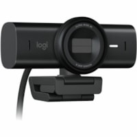 Logitech The Master MX Brio Webcam - 8.5 Megapixel - 60 fps - Black - USB 3.2 (Gen 1) Type C - 4K - 3840 x 2160 Video - STARVIS Sensor - Auto-focus - 90° Angle - Tripod Mount, Clip - 4x Digital Zoom - Microphone - Notebook, Monitor - Windows 10, macOS 10.15, Linux, Windows, ChromeOS - Plug & Pla