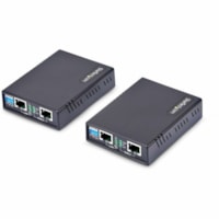 StarTech.com VDSL2 Ethernet Extender Kit over Single Pair Wire, Up to 0.6mi (1km) LAN Repeater over RJ11/CAT5e/CAT6, Replaces 110VDSLEXT - VDSL2 Ethernet Extender over UTP/single pair wire, phone line cable up to 0.6mi (1km); Extender capable of up to 300Mbps; DIP switch selectable settings; Works w