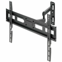 Manhattan Mounting Bracket for TV, LCD TV, OLED TV, Plasma TV, Curved Screen Display, Flat Panel Display - Black - 1 Display(s) Supported - 37" (939.80 mm) to 70" (1778 mm) Screen Support - 77.16 lb (35000 g) Load Capacity - 600 x 400, 100 x 100, 100 x 150, 150 x 100, 100 x 200, 200 x 100, 150 x 150